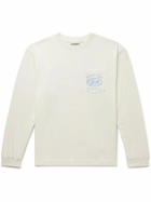 CHERRY LA - Printed Cotton-Jersey T-Shirt - Neutrals
