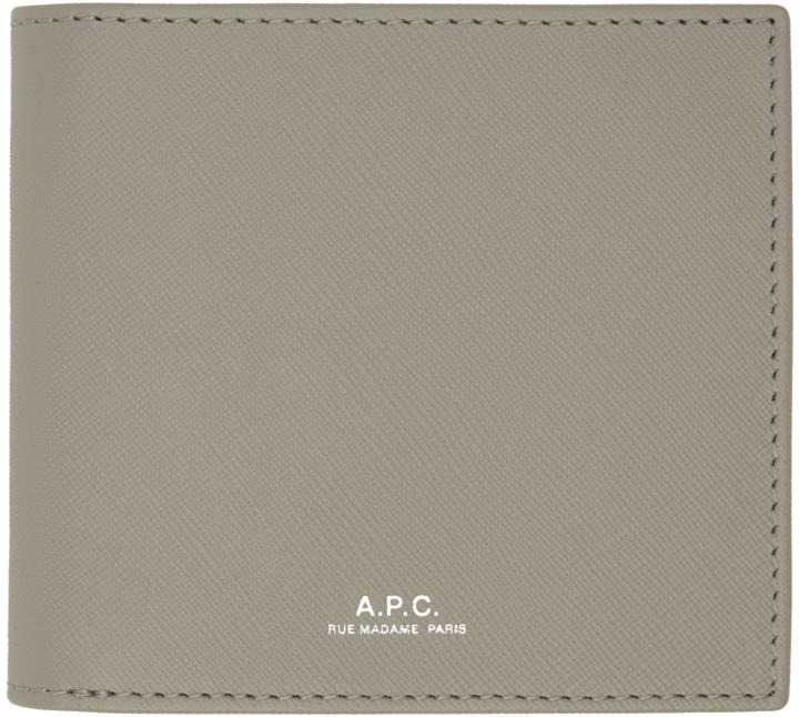 Photo: A.P.C. Gray New London Wallet