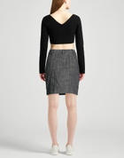 Jijil Womens Denim skirt in Black