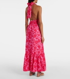 Heidi Klein Fairhaven floral cotton-blend maxi dress