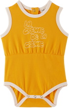 Maison Tadaboum Baby Orange Constance Bodysuit