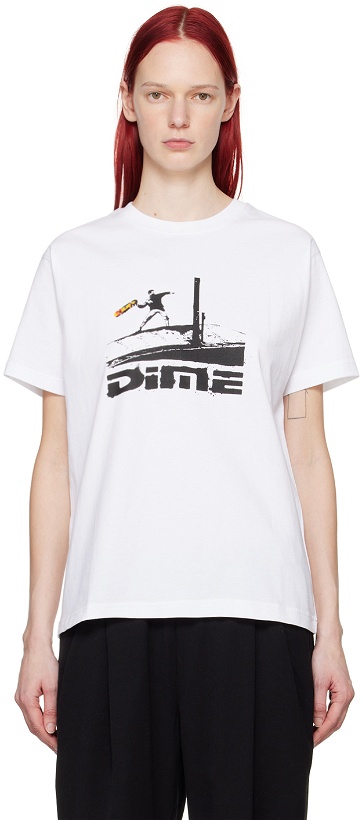 Photo: Dime White Banky T-Shirt