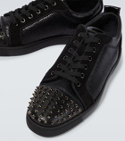 Christian Louboutin - Louis Junior studded leather sneakers