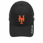 New Era New York Mets Visor Script 9Forty Cap in Black 