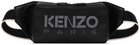 Kenzo Black Leather Belt Bag