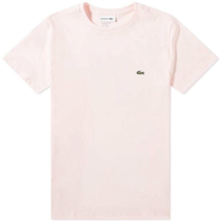 Photo: Lacoste Classic Fit Tee Pink
