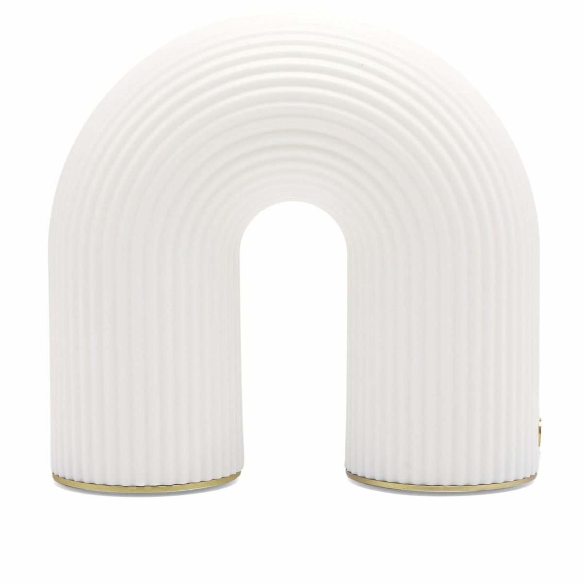 ferm LIVING Vuelta Portable Lamp in White 