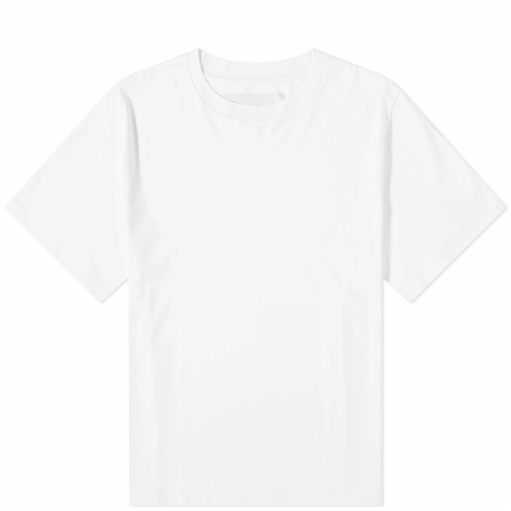 Photo: Studio Nicholson Men's Lay Boxy Fit T-Shirt in Optic White