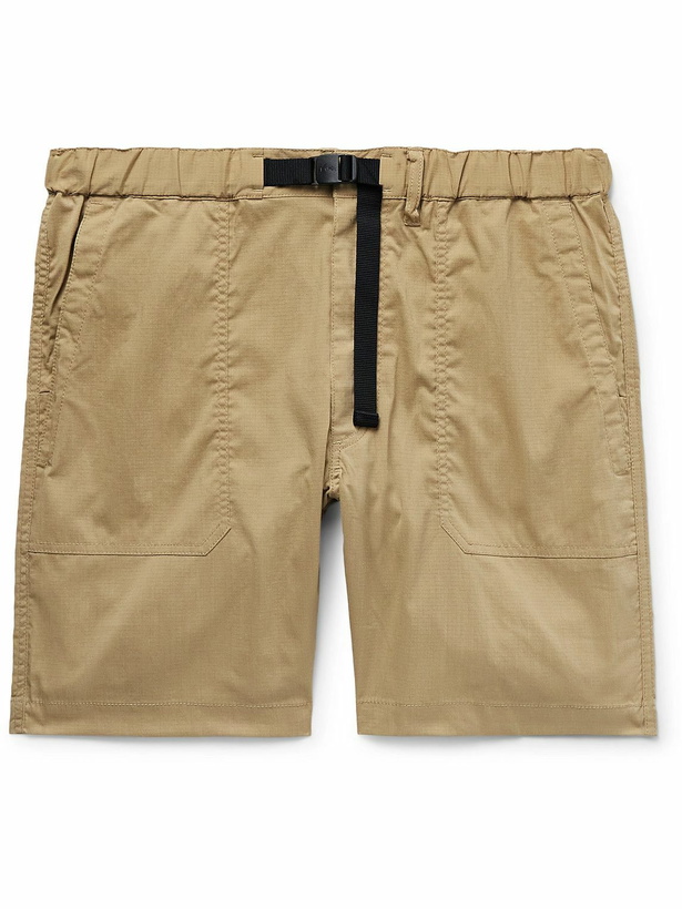 Photo: Nanga - Takibi Straight-Leg Belted Ripstop Shorts - Neutrals