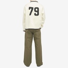 BODE Men's Beaded Player Jacket in Black Cream