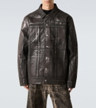 Rick Owens Coated denim jacket