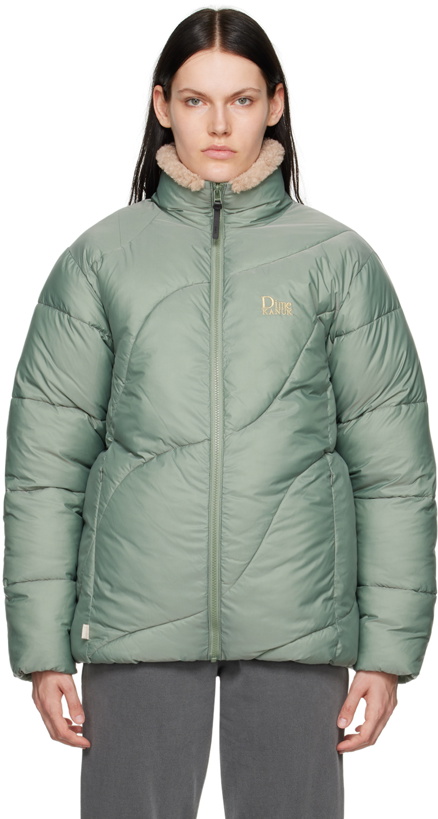 Photo: Dime Green Kanuk Edition Wave Puffer Jacket