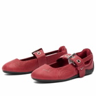 Puma Women's Speedcat Ballet Dress-Up Buckle Ballet in Garnet Glow/Black