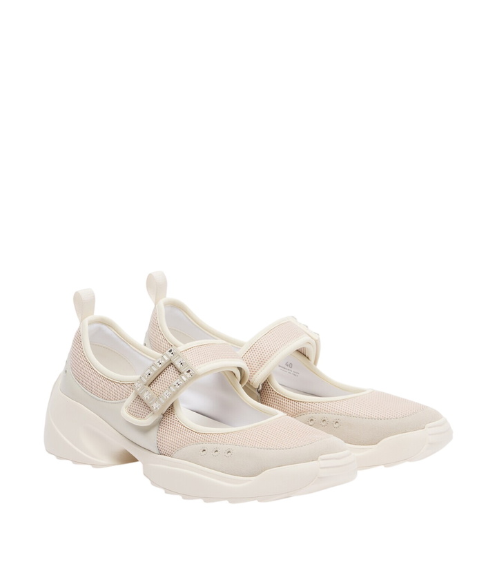 Photo: Roger Vivier Viv On The Run embellished sneakers