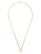 Harwell Godfrey 18K Yellow Gold Cable Chain Foundation Diamond Necklace