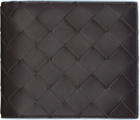 Bottega Veneta Black Intrecciato Bi-Fold Wallet