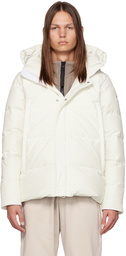 Canada Goose White HUMANATURE Wyndham Down Jacket