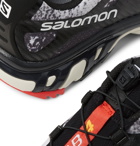Salomon - XT-4 Advanced Rubber-Trimmed Coated Mesh Running Sneakers - Black