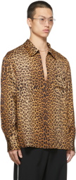 Commission SSENSE Exclusive Leopard Front Cut Rodeo Shirt