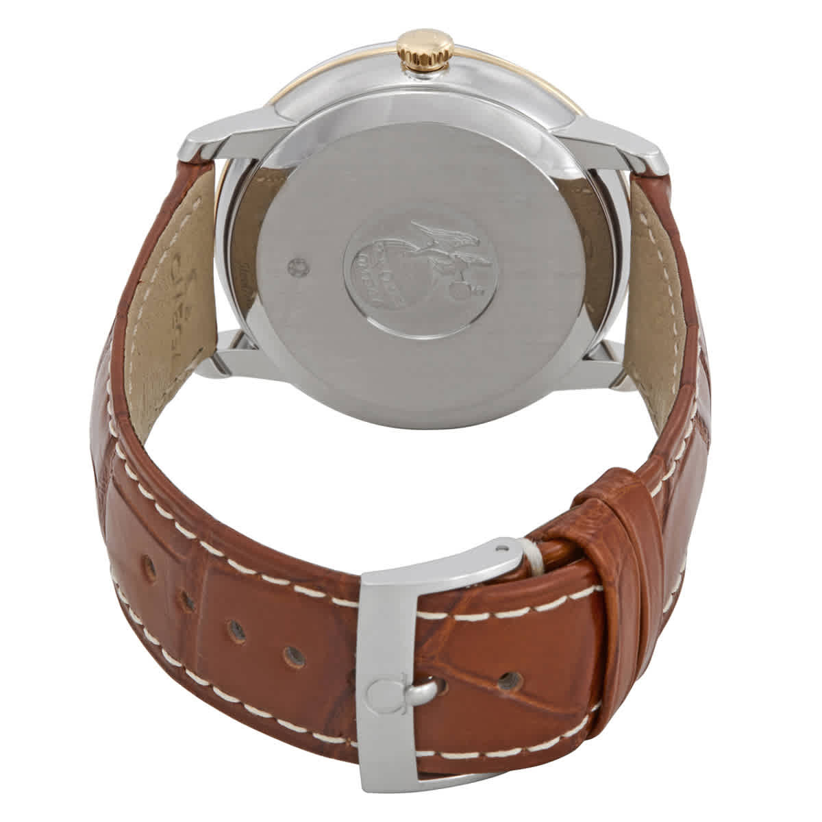 Omega De Ville Prestige Automatic Silver Dial Mens Watch 424.23.40.20.02.001