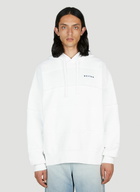 Botter Raw Edge Logo Hooded Sweatshirt