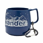 And Wander Men's x Dinex Mug in Navy