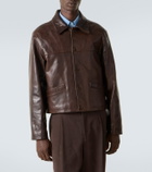 Auralee Leather jacket