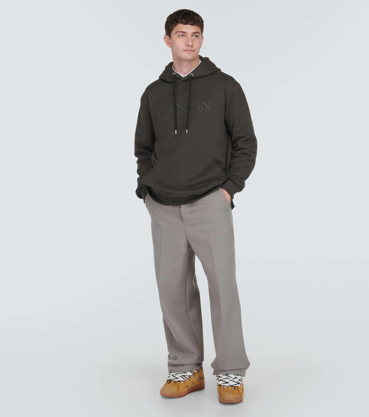 Lanvin Curb suede sneakers Lanvin