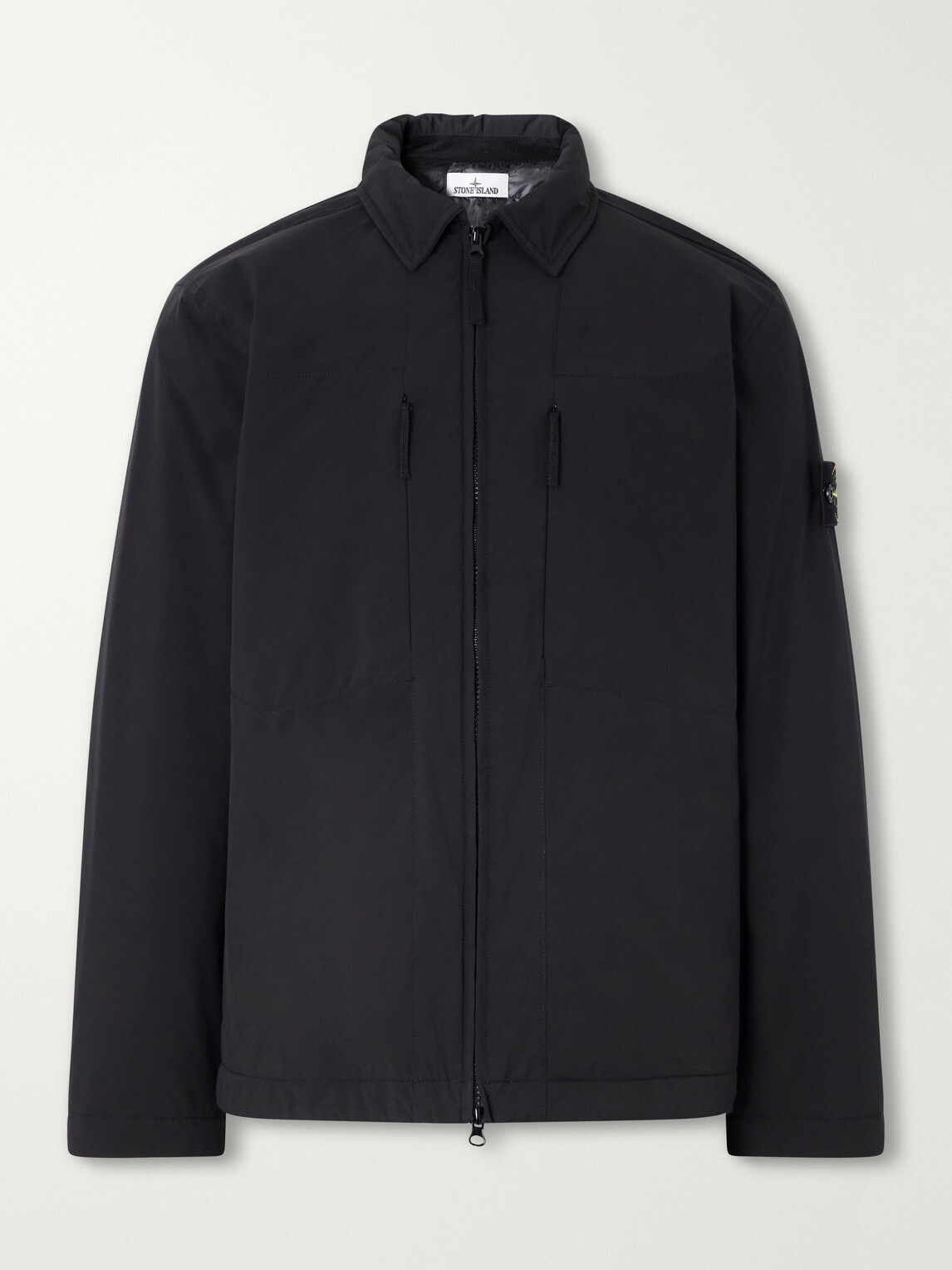 Stone Island - Recycled Shell-R_e.dye® Padded Jacket - Black