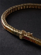 Mateo - Gold Sapphire Tennis Bracelet