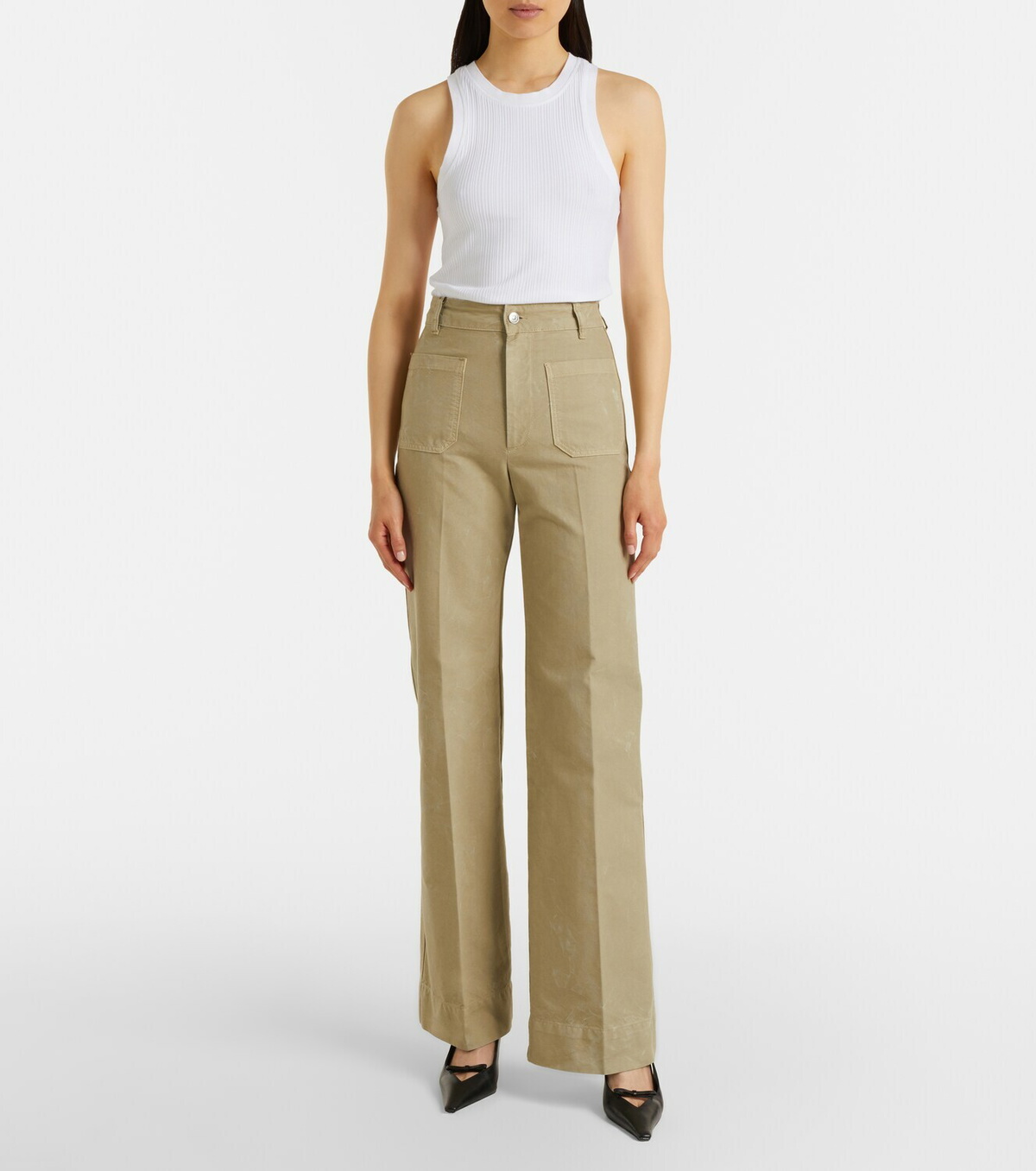 Victoria Beckham Alina high-rise wide-leg jeans