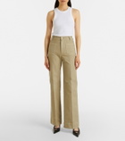 Victoria Beckham Alina high-rise wide-leg jeans