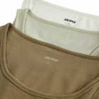 SKIMS Men's Rib Tank 3-Pack in Army Multi