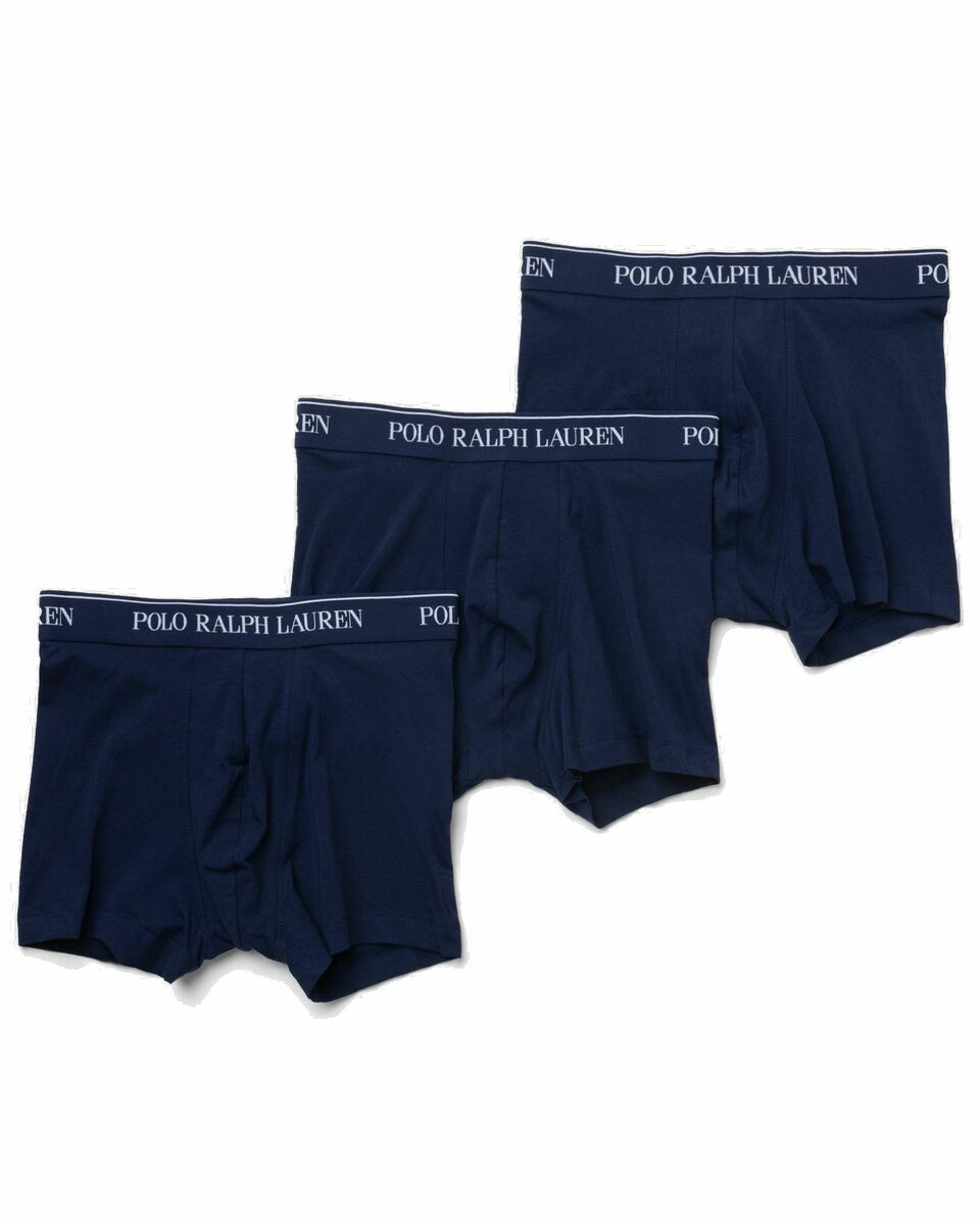 Photo: Polo Ralph Lauren Classic 3 Pack Trunk Blue - Mens - Boxers & Briefs
