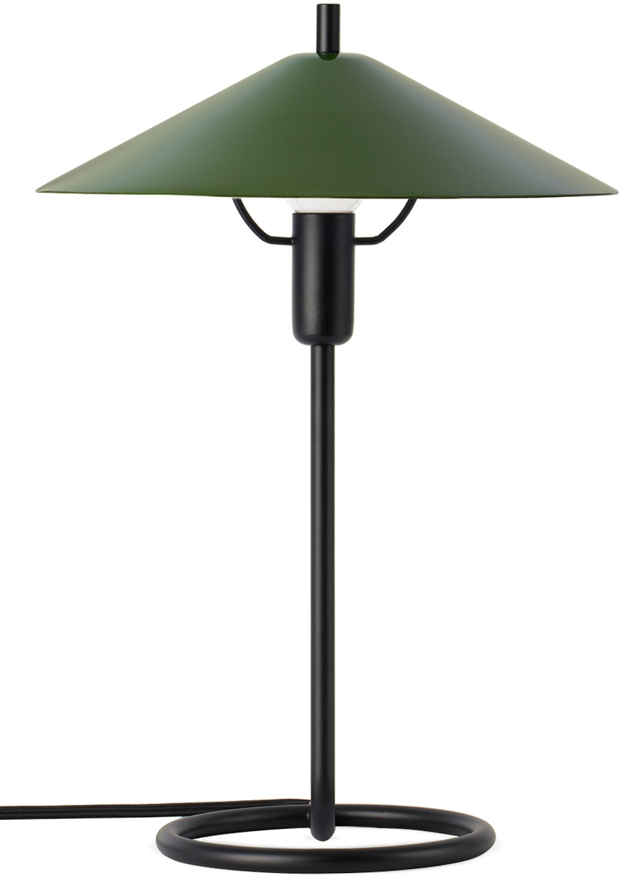 ferm LIVING Black & Green Filo Table Lamp