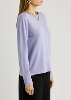Eileen Fisher Cotton-blend Jumper Lilac