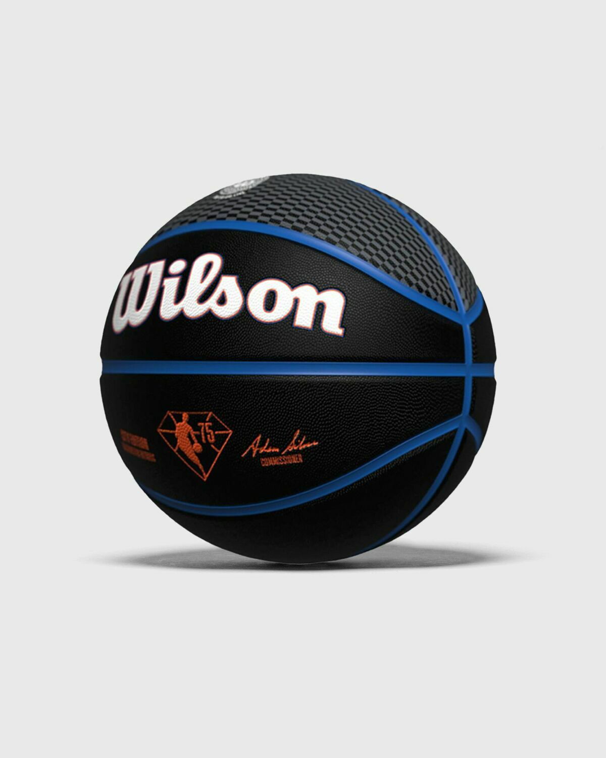 Wilson Nba Team City Collector Basketball Ny Knicks Size 7 Black