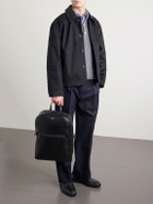 Serapian - Evoluzione Cross-Grain Leather Backpack