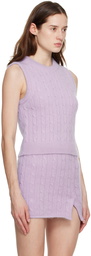 Filippa K Purple Braided Vest