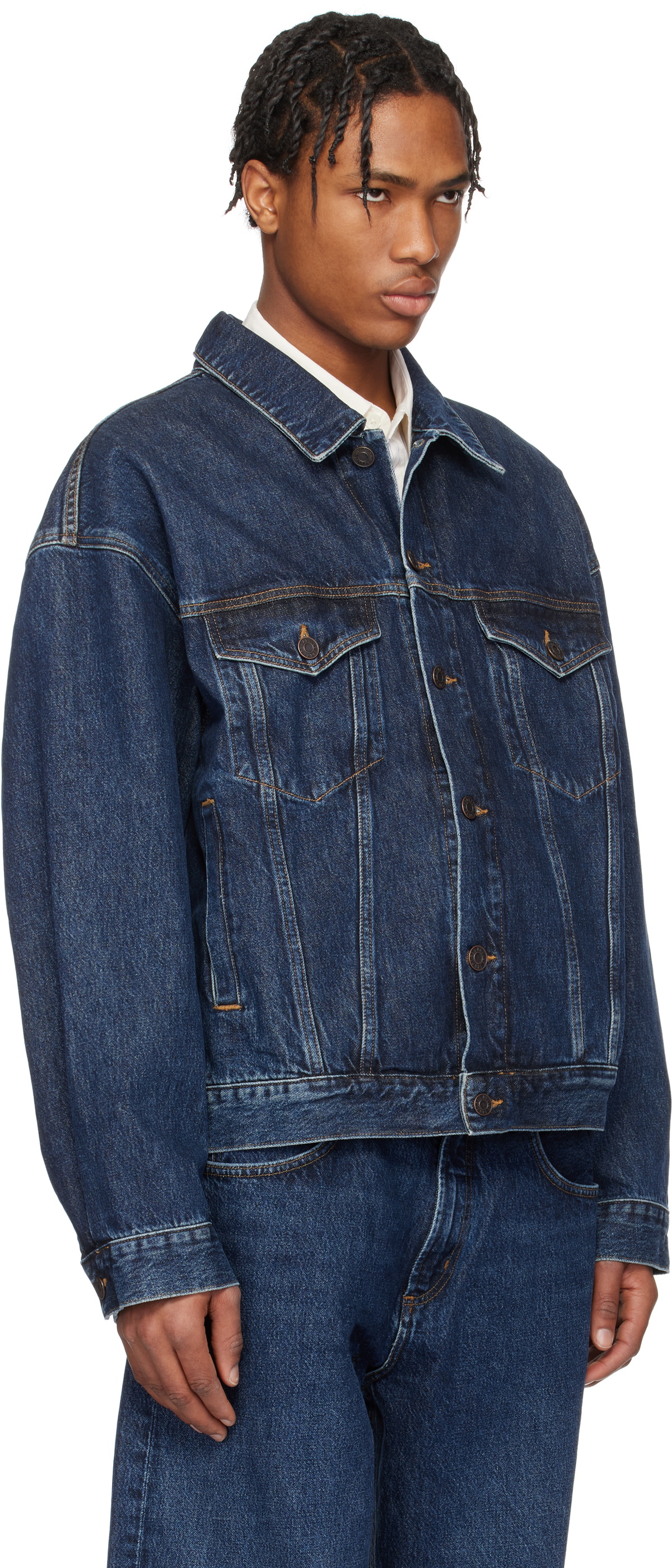 AGOLDE Blue Stephano Denim Jacket