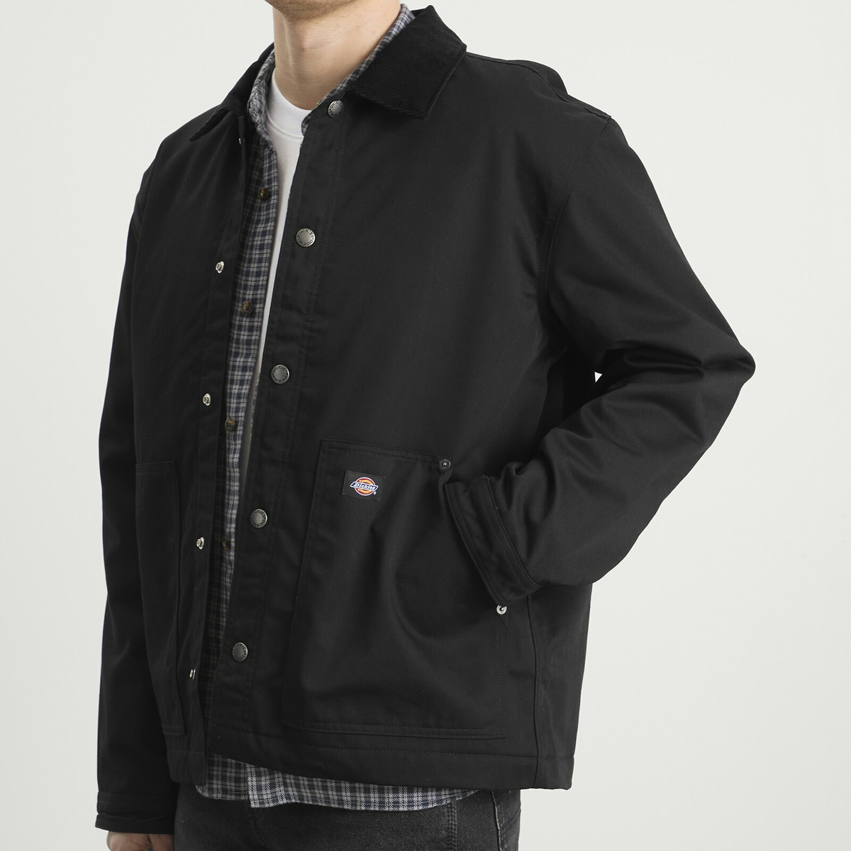 Dickies Men's Union Barn Jacket in Black