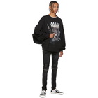 Amiri Black Pitbull Sweatshirt