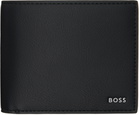 BOSS Black Trifold Wallet