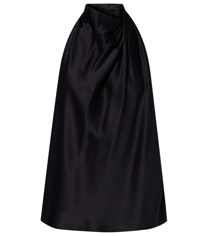 Photo: The Sei Halterneck silk satin top