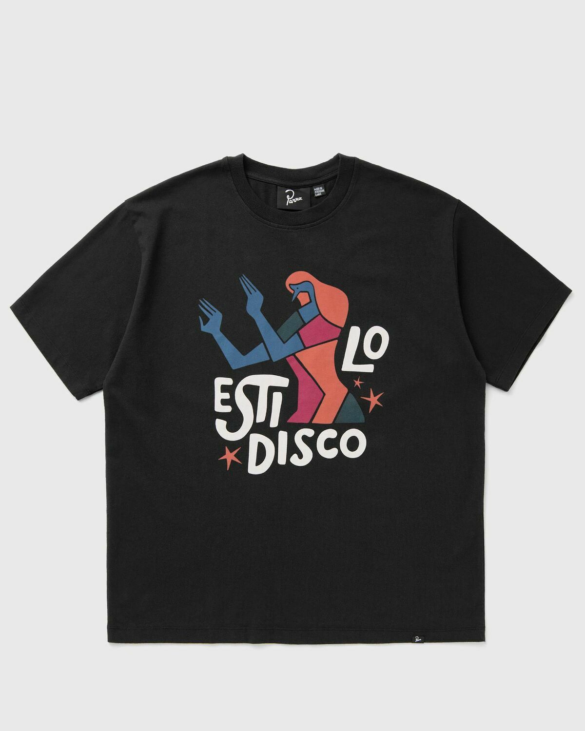 By Parra EL STILO DISCO TEE silver Mens Shortsleefe