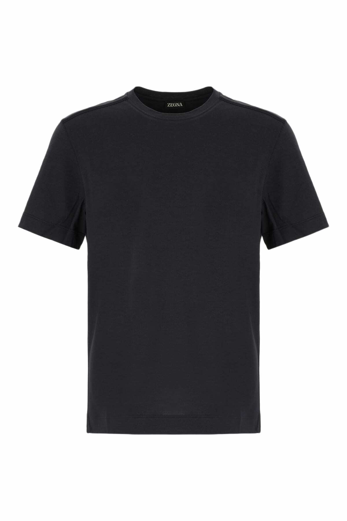 Zegna - Logo-Appliquéd Cotton-Jersey T-Shirt - Black Zegna