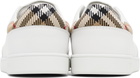Burberry White Leather Set Sneakers​