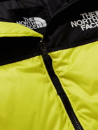 THE NORTH FACE - 1996 Retro Nuptse Quilted DWR-Coated Ripstop Down Hooded Jacket - Yellow