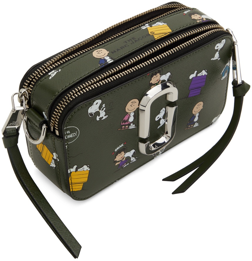 MARC JACOBS Snoopy Collaboration Camera Bag 316 Snapshot Bag Green F/S Japan