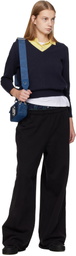 Marc Jacobs Blue 'The Crystal Denim Snapshot' Bag